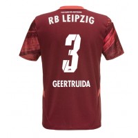 Maglia Calcio RB Leipzig Lutsharel Geertruida #3 Seconda Divisa 2024-25 Manica Corta